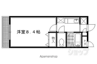 サンフローラ宝ヶ池【1階】の間取り
