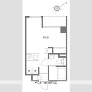 ガーデン代々木八幡【1階】の間取り