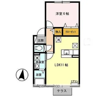 CASA4155【1階】の間取り