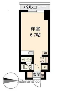 アソルティ東二番丁レジデンス【11階】の間取り