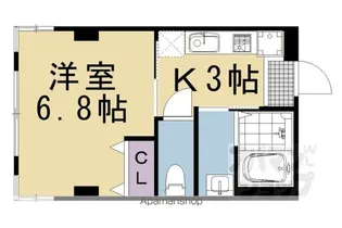 天進ビル【5階】の間取り