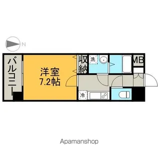 クレシェール大須【5階】の間取り