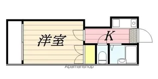 1Kの間取り画像