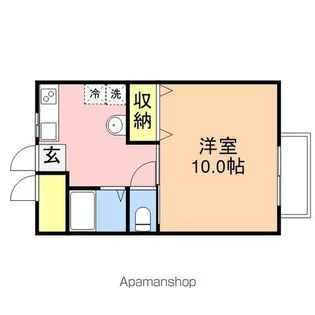 カサブランカⅠ【1階】の間取り