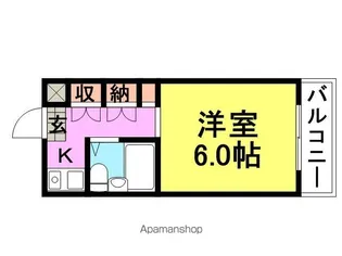 アーバンヴィレッジ武庫之荘【4階】の間取り