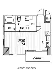 リエス千葉新宿【2階】の間取り