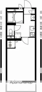 リブリ・サンヴィレッジ24【3階】の間取り