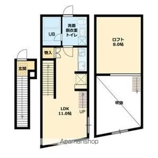 KAGURAZAKAーMY【1階】の間取り