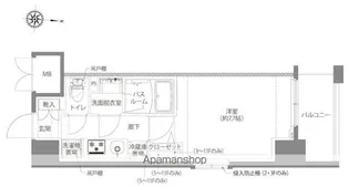 AELL亀有【8階】の間取り