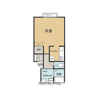 サンシャイン山手【2階】の間取り