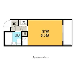 ベルトピア和泉大宮【207号室】の間取り