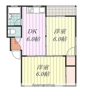 池田ビル【301号室】の間取り