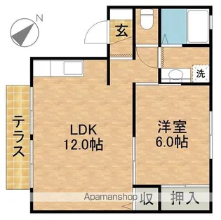 シルエーラ【1階】の間取り