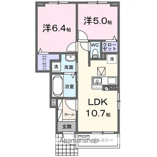 セブンヒルズⅣ【1階】の間取り