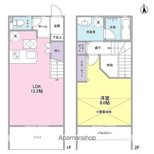 フェリーチェ【1階】の間取り