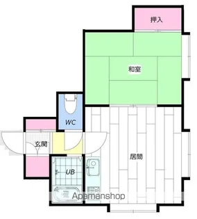 セピア伏古A【105号室】の間取り