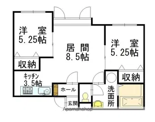 STELLA豊岡2ー1【103号室】の間取り