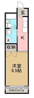スカイハイツサンベリー【3階】の間取り