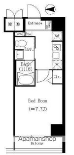 KDXレジデンス両国【2階】の間取り