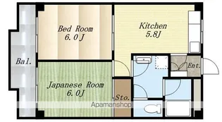 三鷹コート【304号室】の間取り
