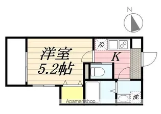 MELDIA新松戸【2階】の間取り