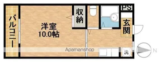 フラットN【1階】の間取り