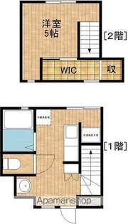 ハイツ真澄Ⅲ【102号室】の間取り