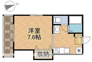 エスカーラ真間【2階】の間取り