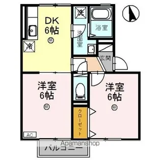 ゑびすパーク【2階】の間取り