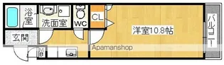 ワンズ ワン【2階】の間取り
