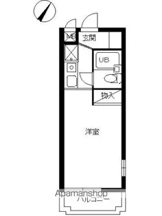 スカイコート阿佐ヶ谷第2【3階】の間取り