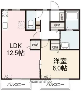 チェリーハイツ【2階】の間取り