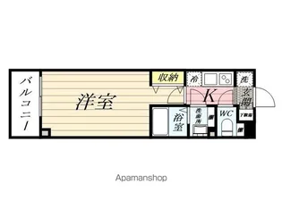 神奈川県川崎市川崎区京町2丁目【マンション】の間取り