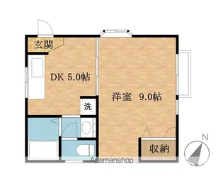 フランシーズK・Ⅰ【101号室】の間取り