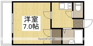 エスポアール中井【1階】の間取り