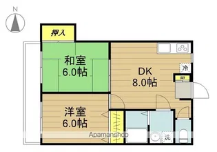 チェリーブラッサム【302号室】の間取り