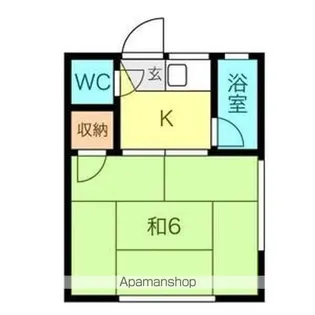 ひだまりの丘【101号室】の間取り