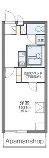 レオパレスソレイユ柏Ⅰ【2階】の間取り