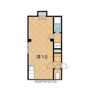 オークヒルズ【1-A号室】の間取り