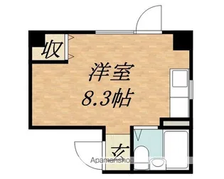 クリーンシャトー13【305号室】の間取り