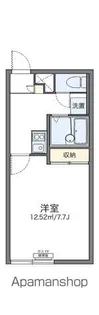 レオパレスライズ323【106号室】の間取り