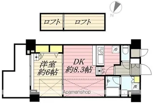フェニックス飯田橋【1階】の間取り
