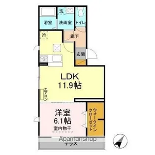 ノールメゾン南流山 I【1階】の間取り