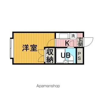 スカイコート相武台【3階】の間取り