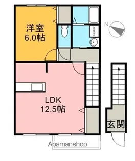 VILLA・ARCADIA【2階】の間取り