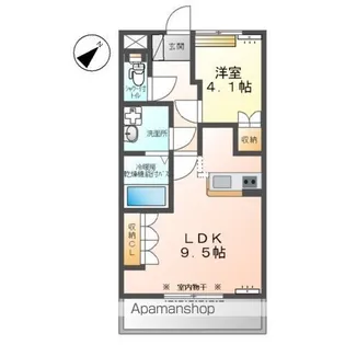 シャーロット・Ⅱ【2階】の間取り
