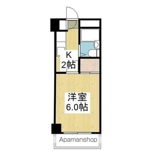 コーポ岡﨑【.302号室】の間取り