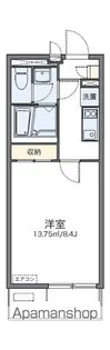 レオネクストスピネル【1階】の間取り