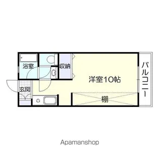 ペガサスⅡ【303号室】の間取り