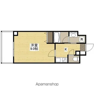 ブリリアンクラス河原町(旧LASANTE河原町)【2階】の間取り